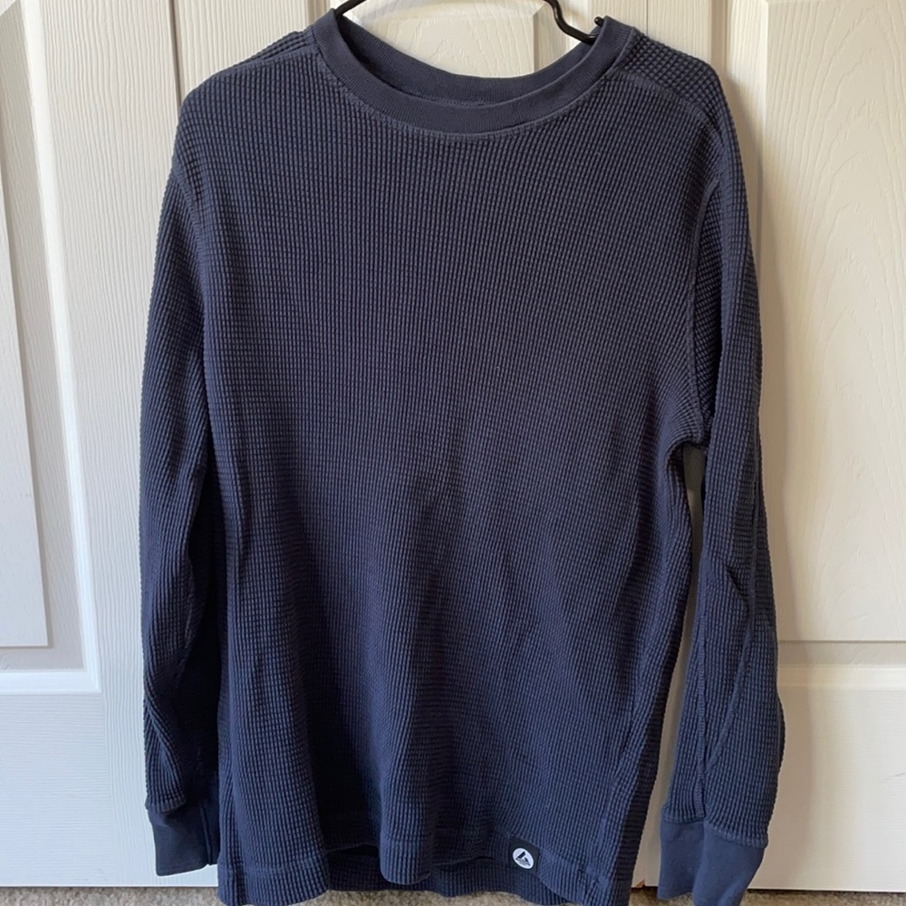 Men’s American Giant waffle crew neck sweatshirt